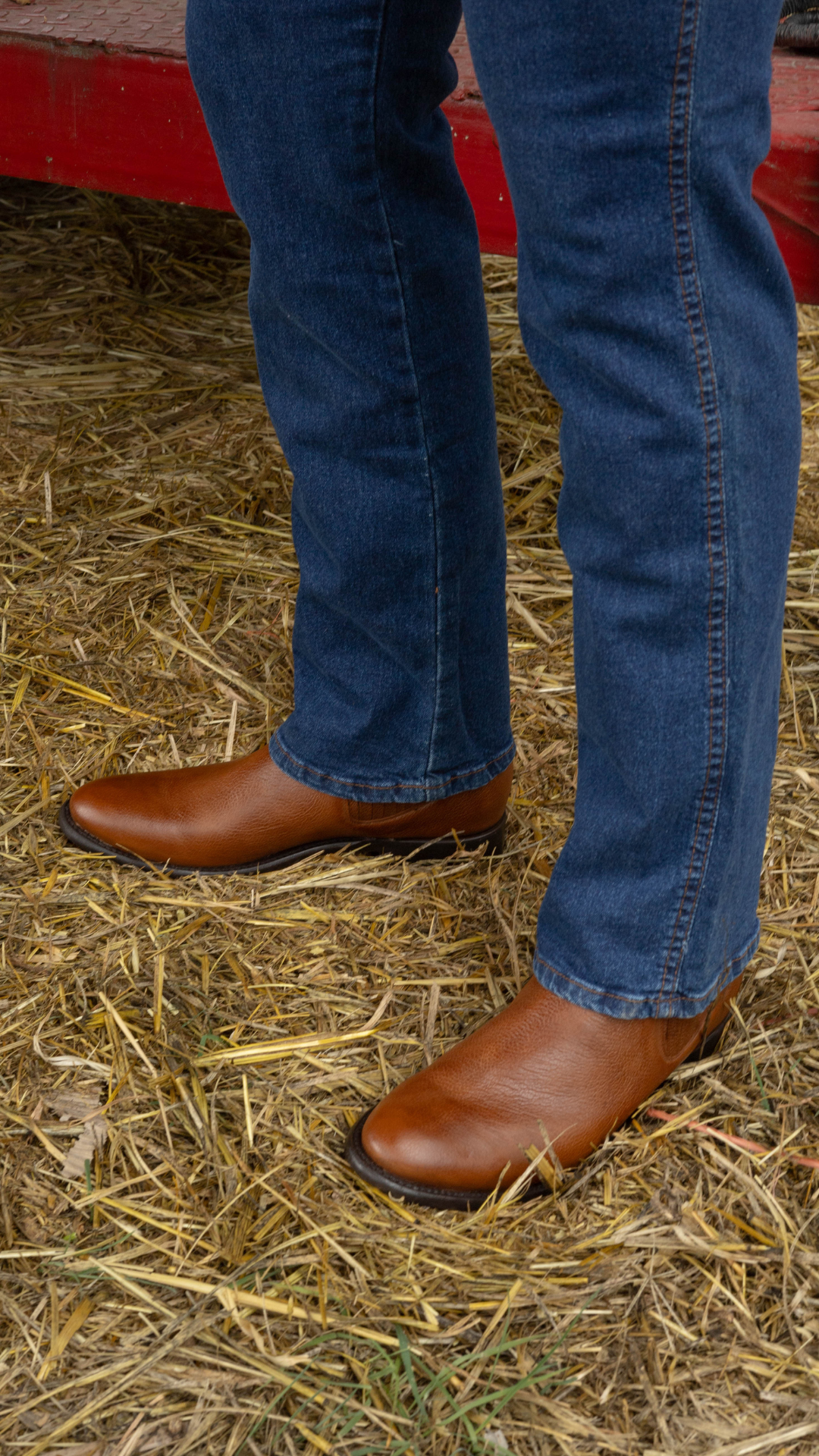 Botín Charro piel floter (H) Mod.Quiroga Nogal