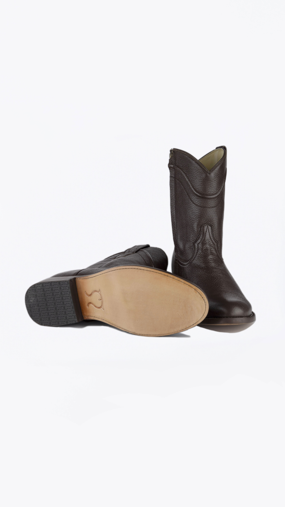 BOTA ROPER PIEL GENUINA DE VENADO COLOR CHOCOLATE