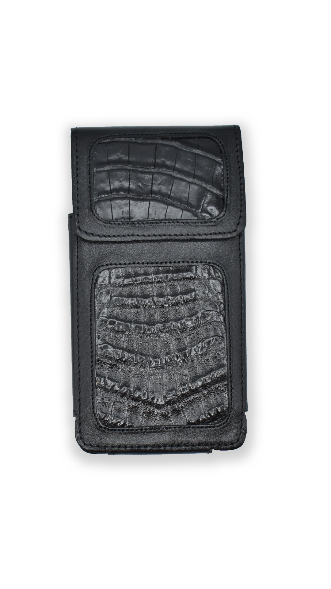 Funda para telefono celular en Piel de Croco Genuina