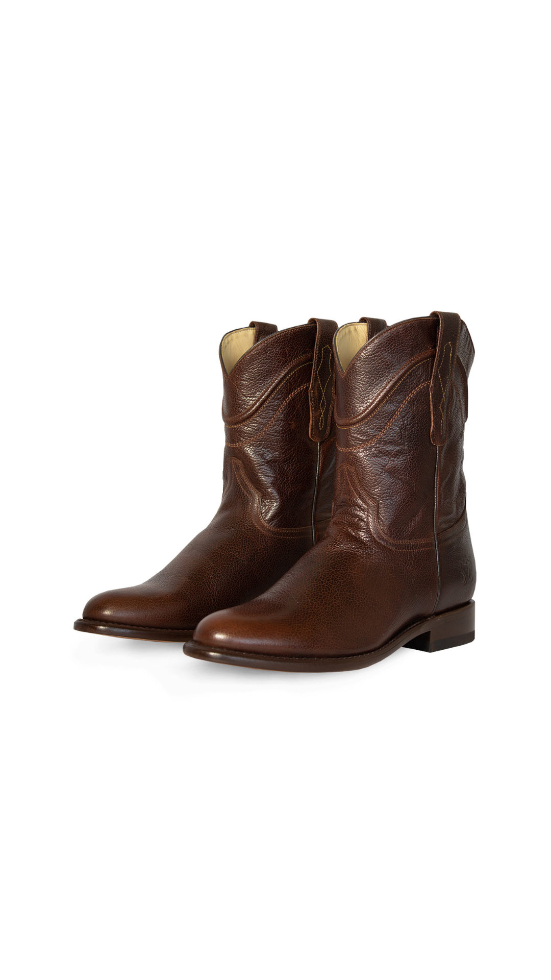 Bota Roper Vaquera Piel Cafe de hombre Mod. Tacana