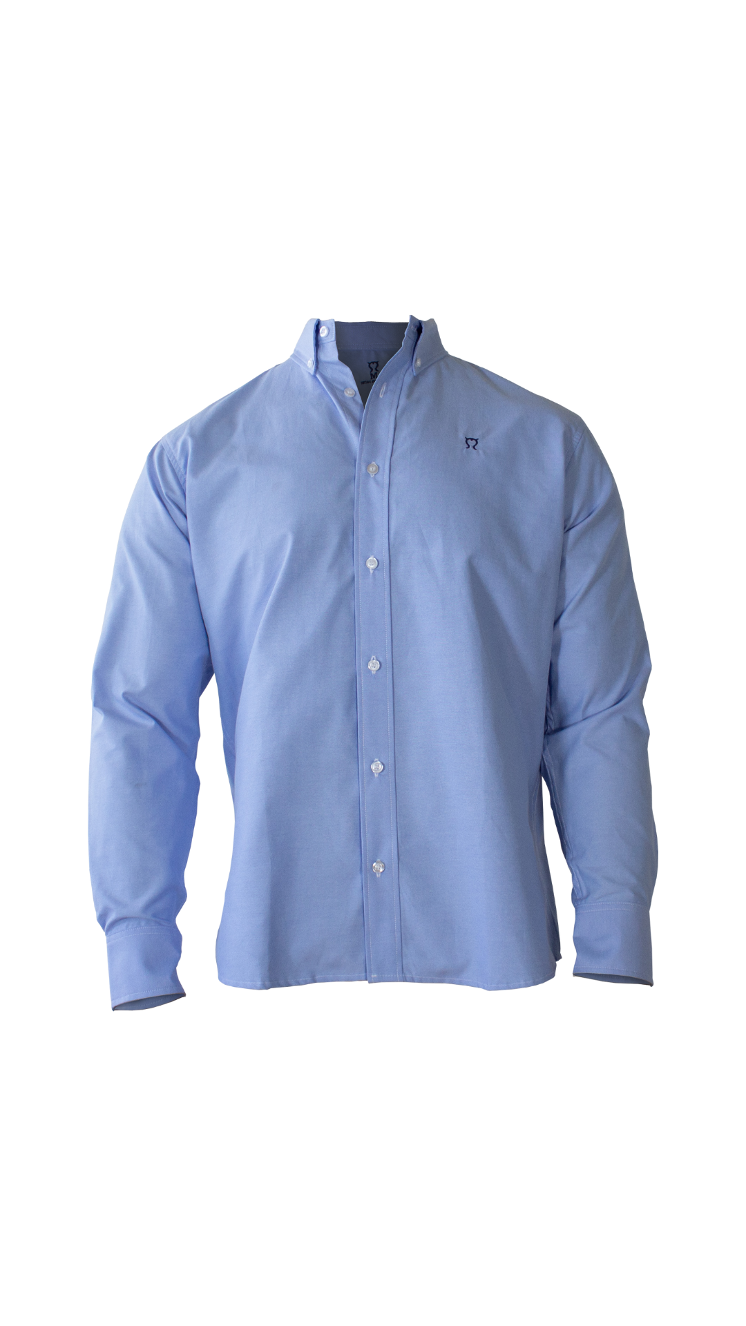 Camisa Azul Manga Larga