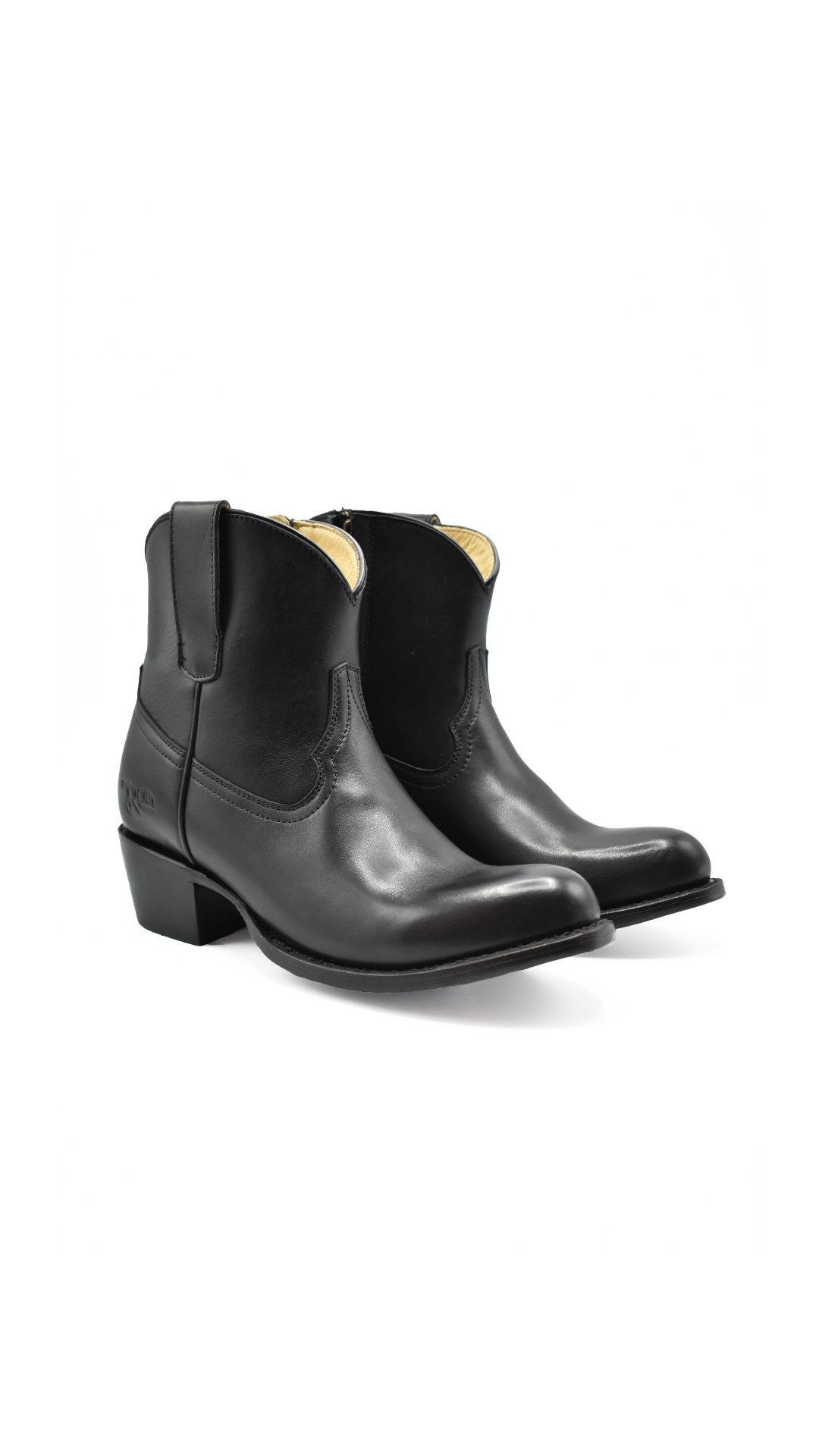 Botin dama atanado negro Mod.Copala