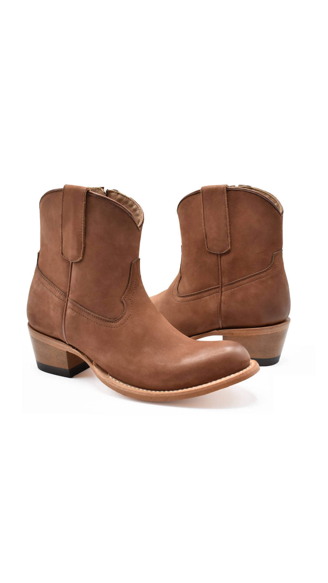 Botin dama crazy canela Mod.Copala