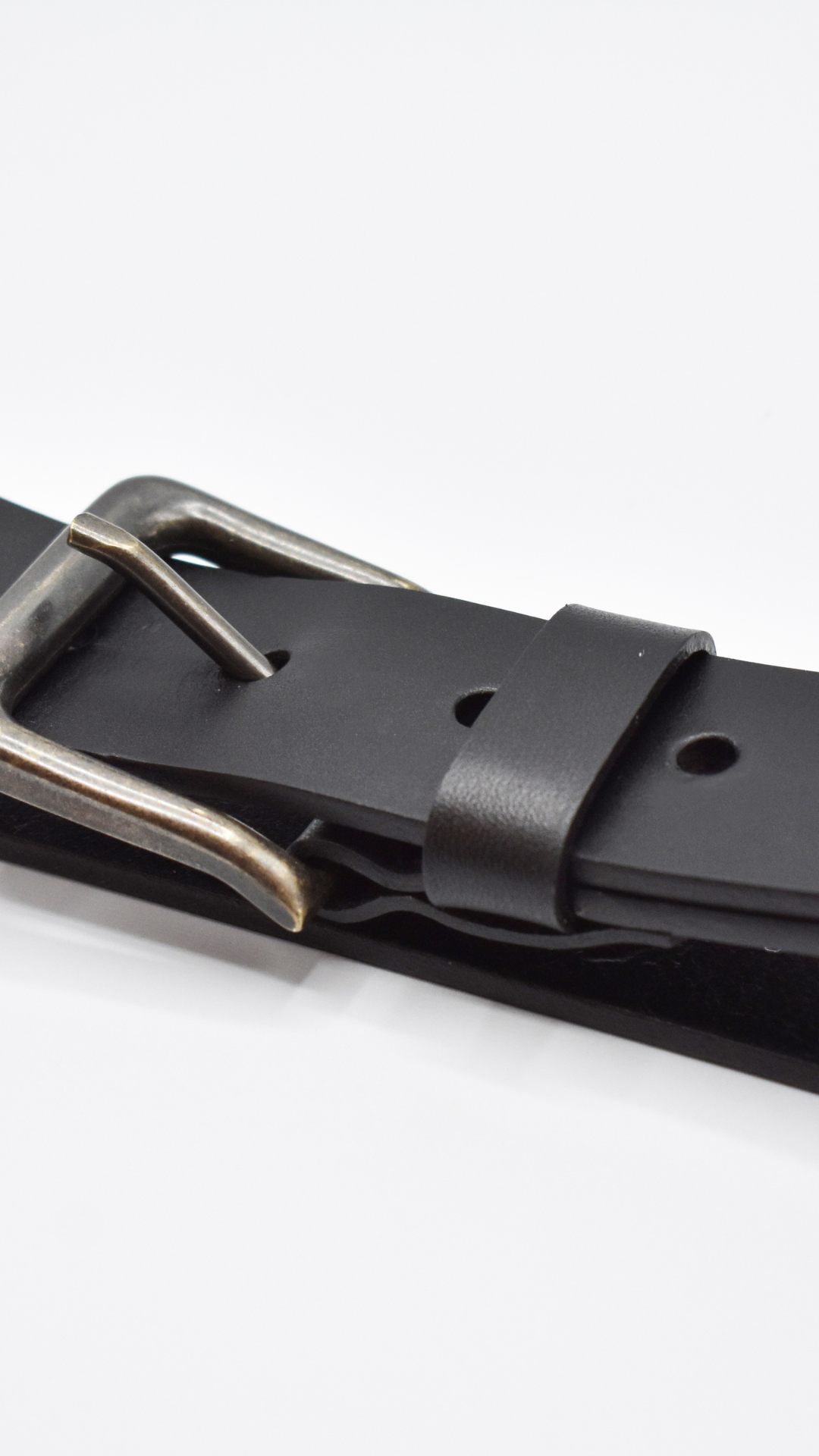 Cinturon en piel sillero / Estilo Azabache